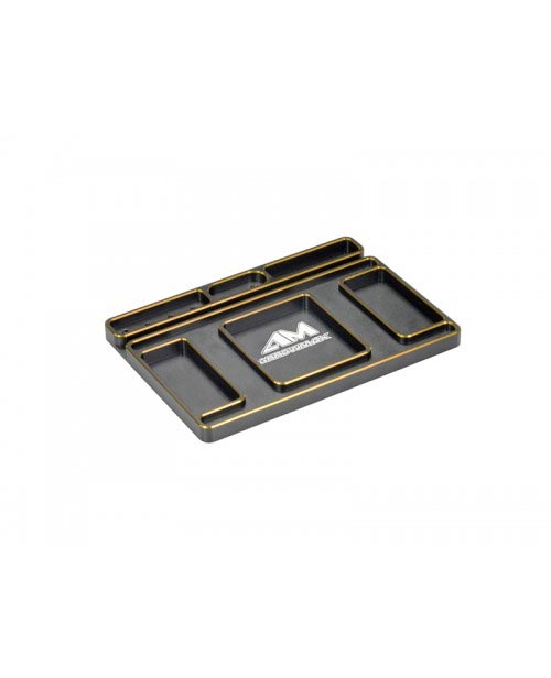 ARROWMAX AM174003 - Alu Tray For Set-Up System & LED Pit Lamp Black Golden
