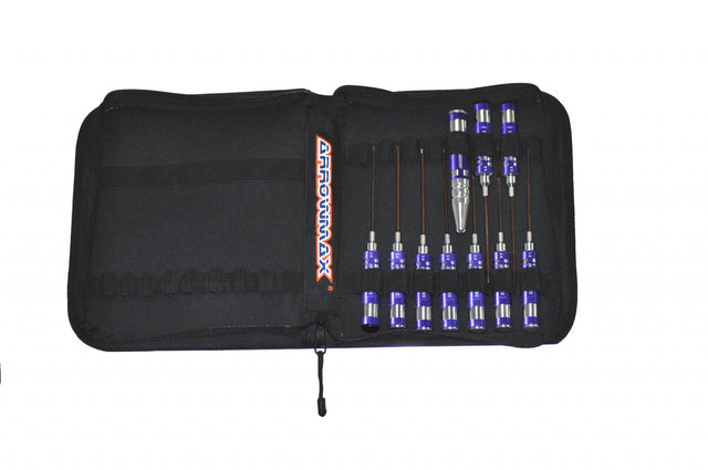 ARROWMAX AM199405 - AM TOOLSET FOR HELICOPTER 10PCS WITH TOOLS BAG