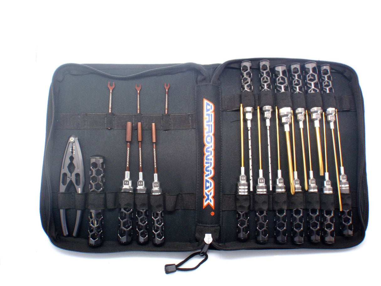 ARROWMAX AM199409 - AM HONEYCOMB TOOLSET 21PCS WITH TOOLS BAG