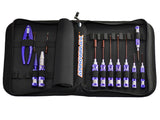 ARROWMAX AM199411 - AM TOOLSET FOR 1:10 OFFROAD 13PCS WITH TOOLS BAG