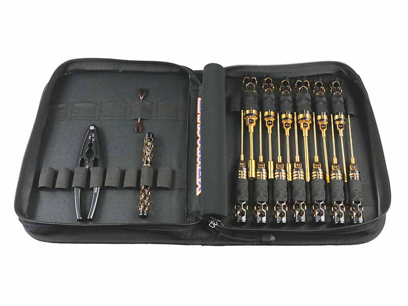 ARROWMAX AM199443 - AM TOOLSET FOR OFFROAD 16PCS WITH TOOLS BAG BLACK GOLDEN