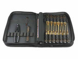 ARROWMAX AM199443 - AM TOOLSET FOR OFFROAD 16PCS WITH TOOLS BAG BLACK GOLDEN