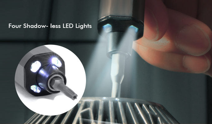 ARROWMAX AM199911G - SES Mini Electric Screwdriver With Alu Case 28 in 1 Space Gray