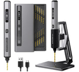 ARROWMAX AM199974 - Arrowmax SDS Mini Drill With Alu Case + Benchtop Drill Press Black