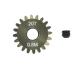 ARROWMAX AM308020 - Pinion Gear 0.8M  20T 7075 Hard