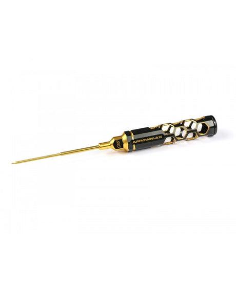 ARROWMAX AM410239BG - ALLEN WRENCH .035 X 100MM BLACK GOLDEN