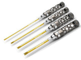 ARROWMAX AM430993 - FLAT HEAD SCREWDRIVER SET 3.0  4.0  5.0  & 5.8  4PCES HONEYCOMB
