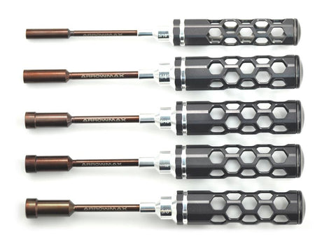 ARROWMAX AM458801 - NUT DRIVER SET US X 100MM  5PCES  HONEYCOMB