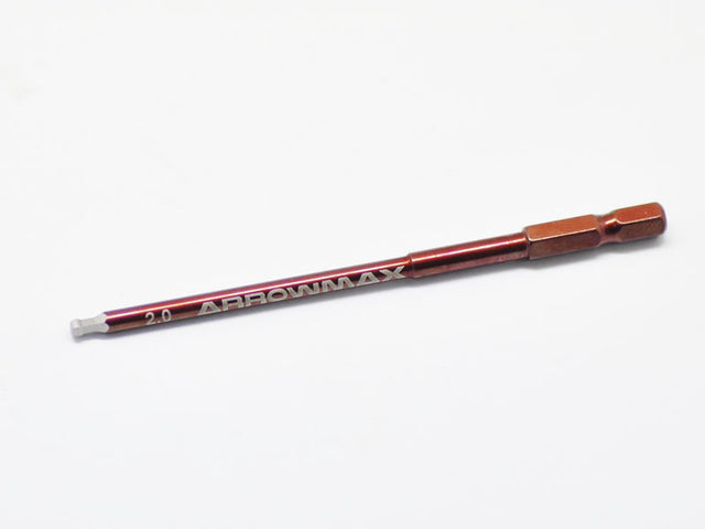 ARROWMAX AM620120 - BALL DRIVER HEX WRENCH 2.0 X 70MM  QUICK DRIVE TIP