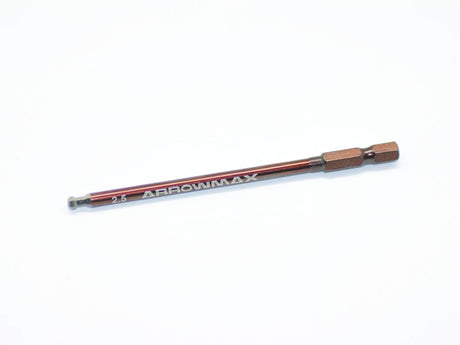 ARROWMAX AM620125 - BALL DRIVER HEX WRENCH 2.5 X 70MM  QUICK DRIVE TIP