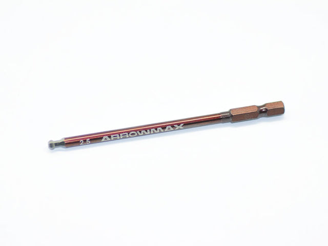 ARROWMAX AM620125 - BALL DRIVER HEX WRENCH 2.5 X 70MM  QUICK DRIVE TIP