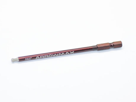 ARROWMAX AM620293 - BALL DRIVER HEX WRENCH .093 3:32 X 70MM  QUICK DRIVE TIP