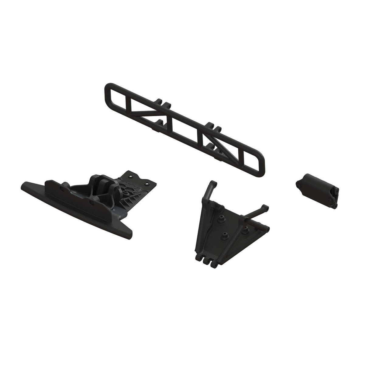 Lower Skid And Bumper Set (Black)