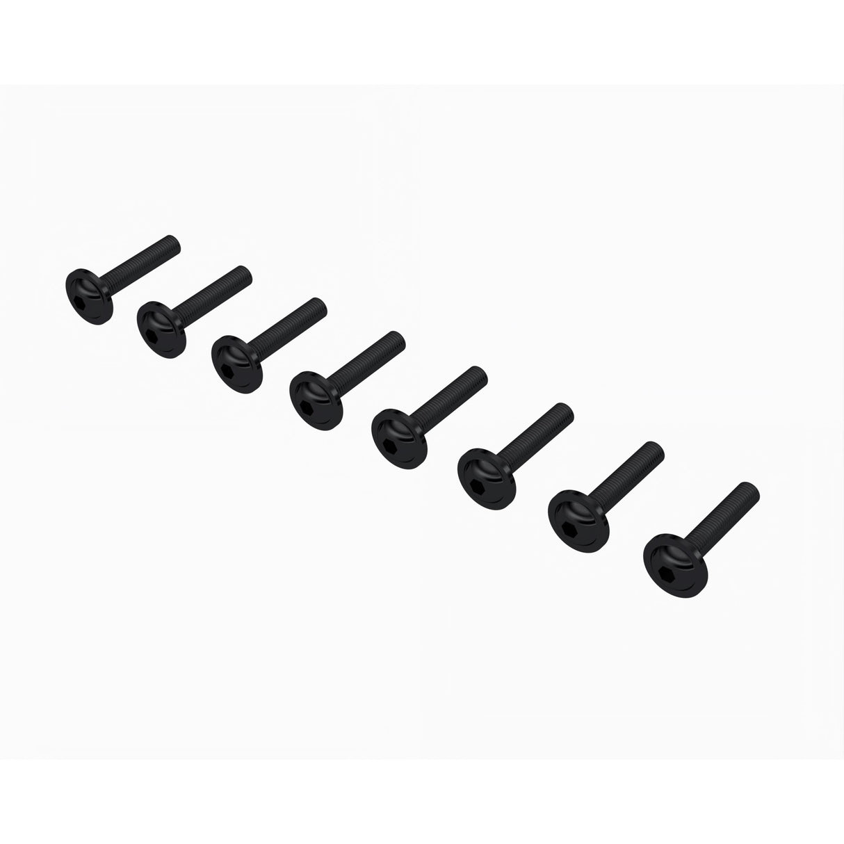 BUTTON HEAD SCREW M3x16mm with WASHER (8Pcs)