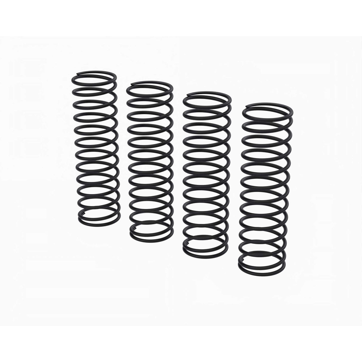 Shock Spring Set E - Black - 0.55N/mm (4pcs) - GROM