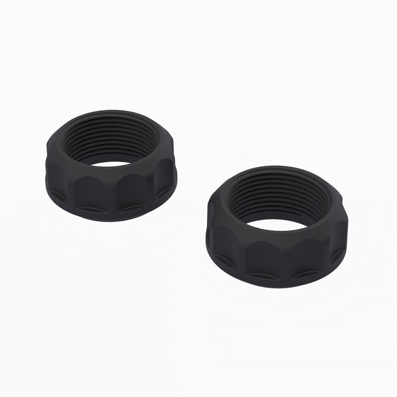 ARRMA Threaded Shock Collar Black (2)