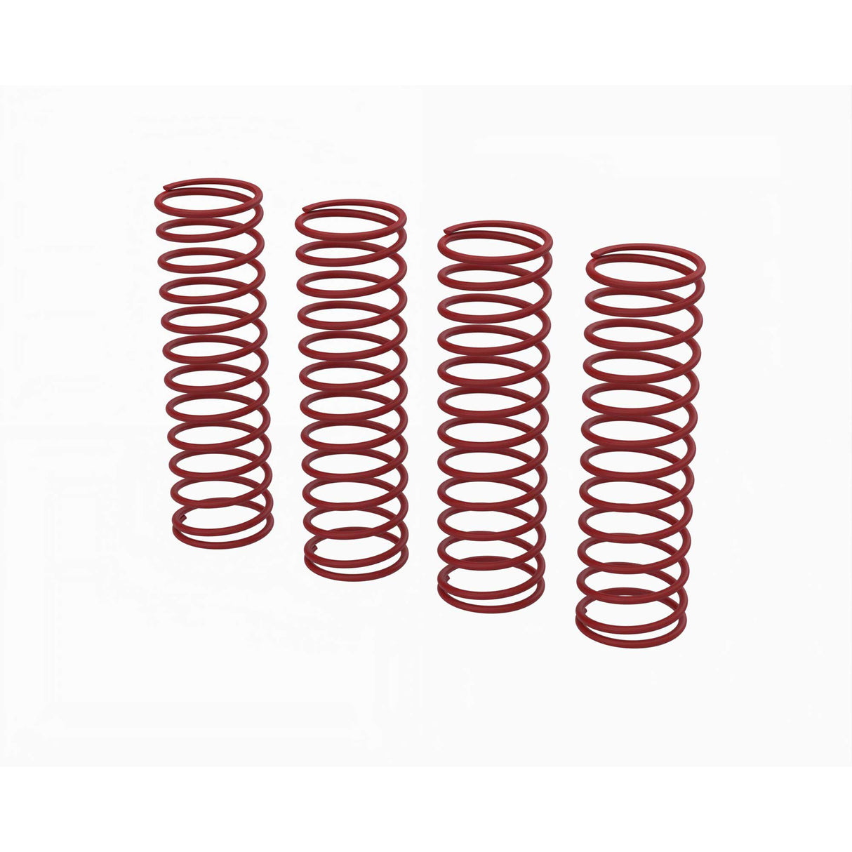 Shock Spring Set E - Red - 0.55N/mm (4pcs) - GROM