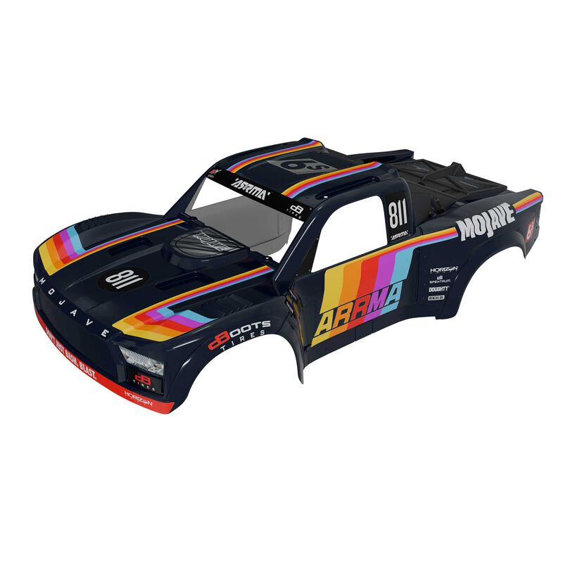 ARRMA MOJAVE 6S BLX Painted Decaled Trimmed Body Blue