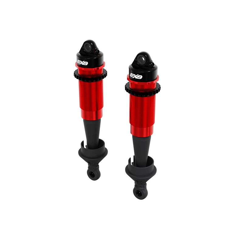 ARRMA EXB Shock Set Bore: 16mm Length: TBCmm Piston: 8 x 1.3mm Oil TBC cst Emulsion Caps