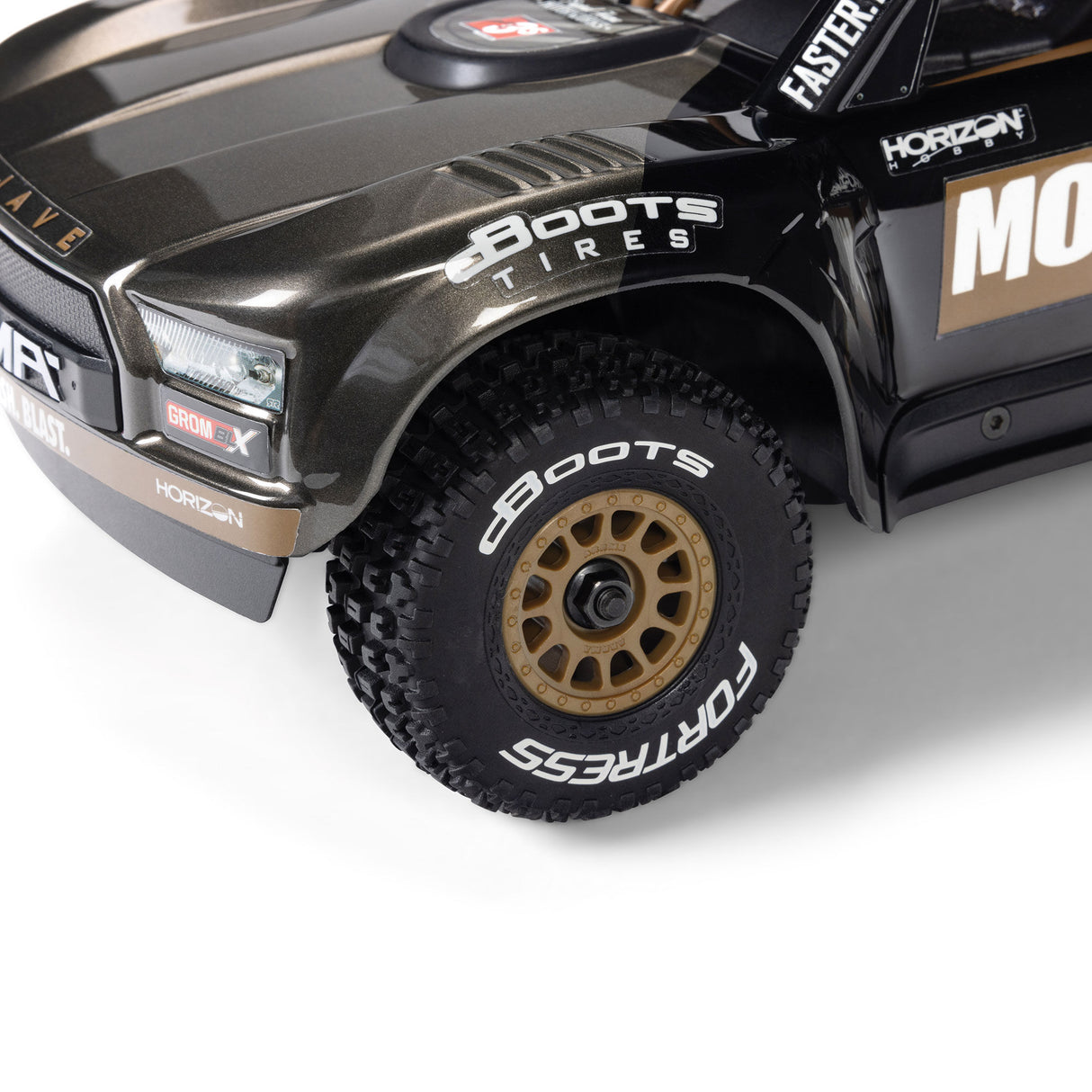 1/16 MOJAVE GROM 223S DSC 4X4 RTR Brushless Desert Truck, Black