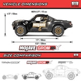 1/16 MOJAVE GROM 223S DSC 4X4 RTR Brushless Desert Truck, Black