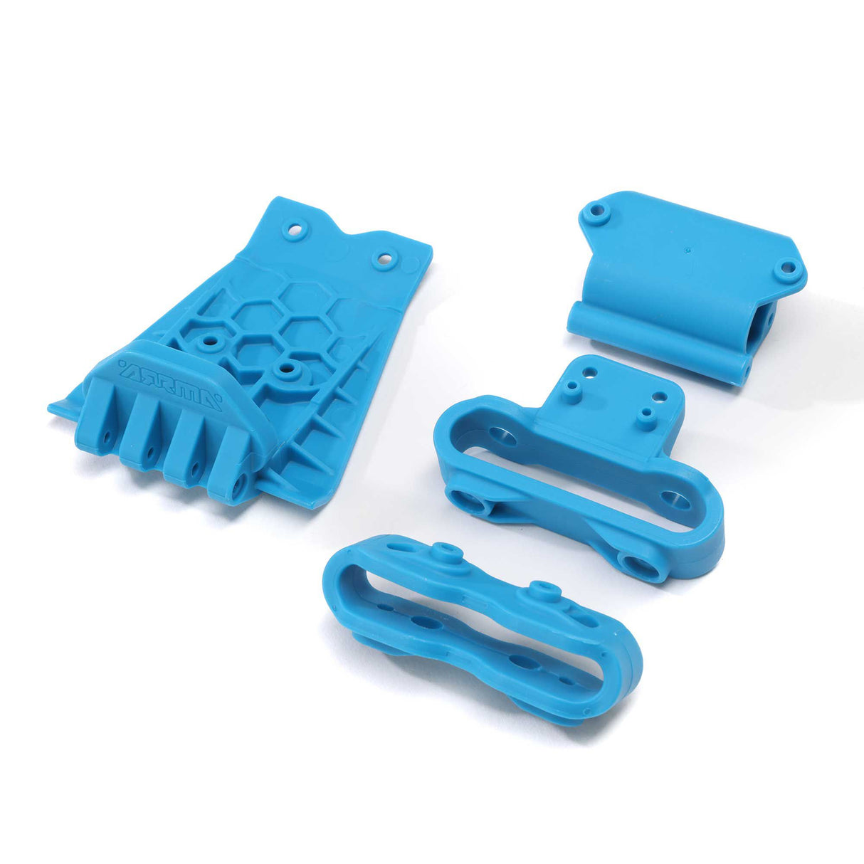 Lower Skid And Bumper Mount Set - Blue