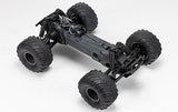 1/10 GORGON 2WD RTA Kit Brushed Monster Truck (Battery & Charger Included), Clear