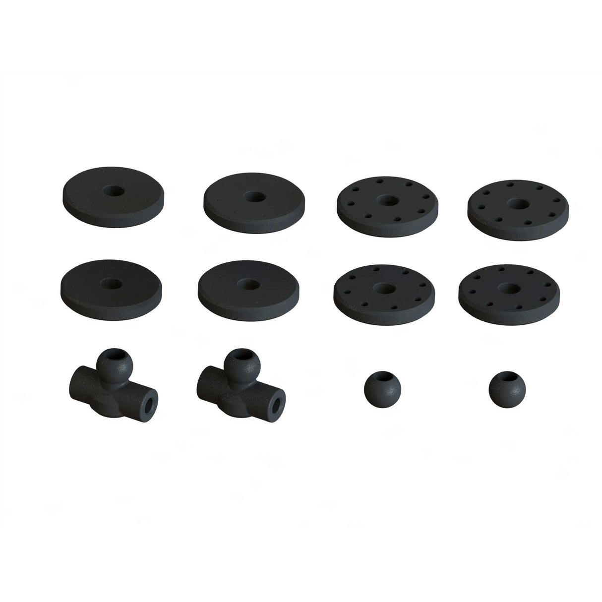 Shock Set Bore:16mm, Length:87mm Oil:2000cSt