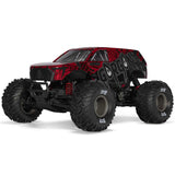 ARRMA 1/10 GORGON 223S 2WD RTR Brushless Monster Truck Red/Black