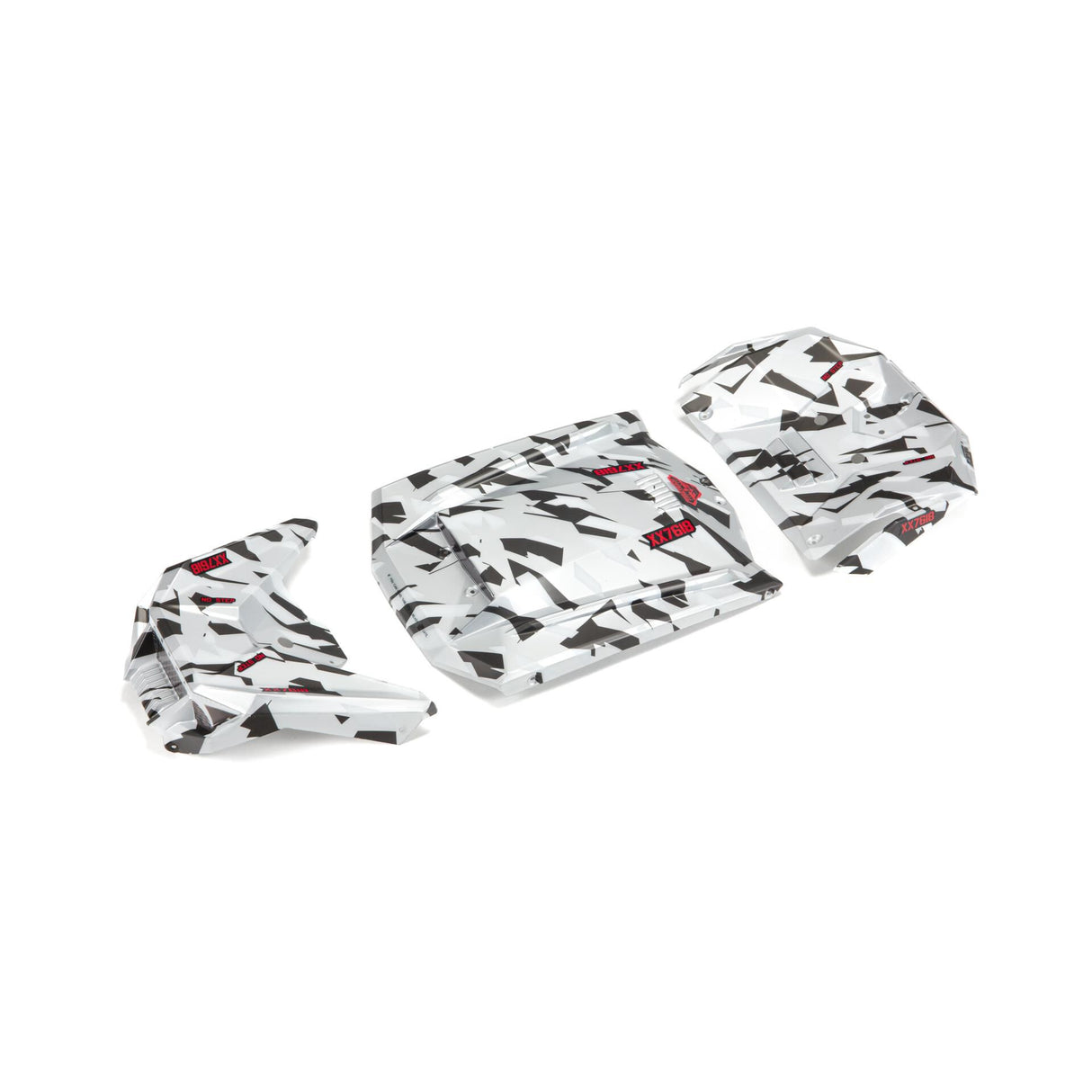 FIRETEAM Exterior Body Panels Painted White Camo