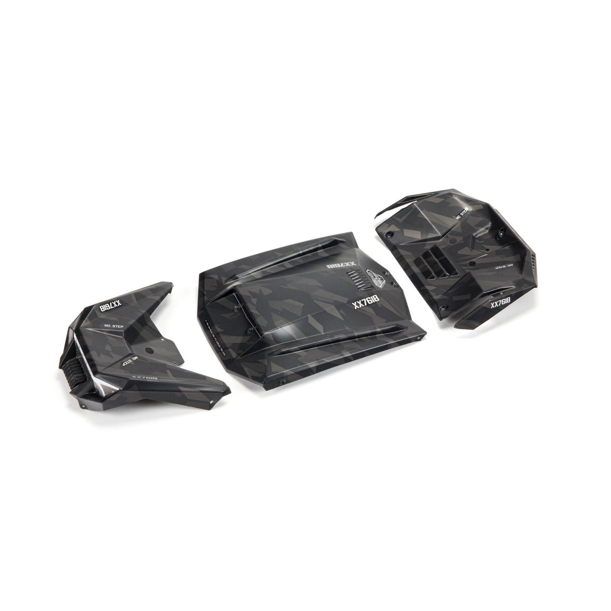FIRETEAM Exterior Body Panels Painted Black Camo