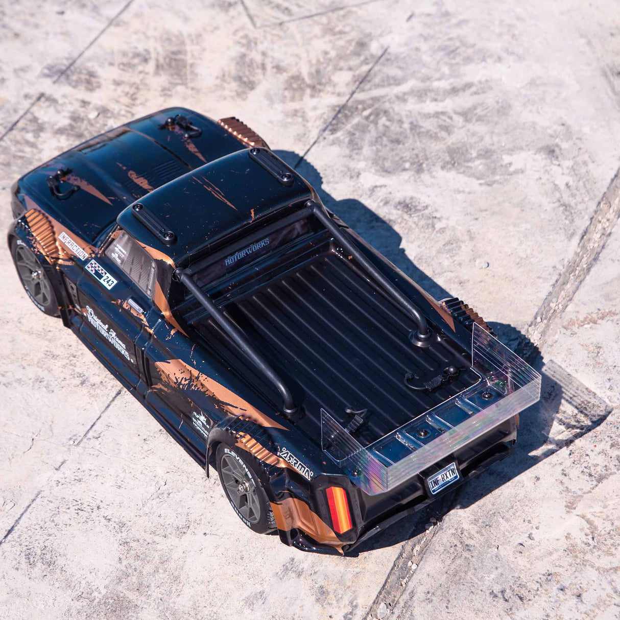 1/8 INFRACTION 3S 4X4 RTR Brushless All-Road Street Bash, Black/Gold