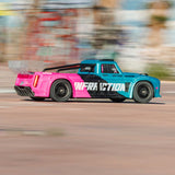 ARRMA 1/8 INFRACTION 223S DSC 4X4 RTR Brushless All-Road Street Bash Truck Teal/Pink