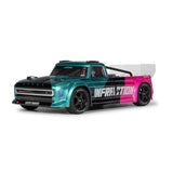 ARRMA 1/8 INFRACTION 223S DSC 4X4 RTR Brushless All-Road Street Bash Truck Teal/Pink
