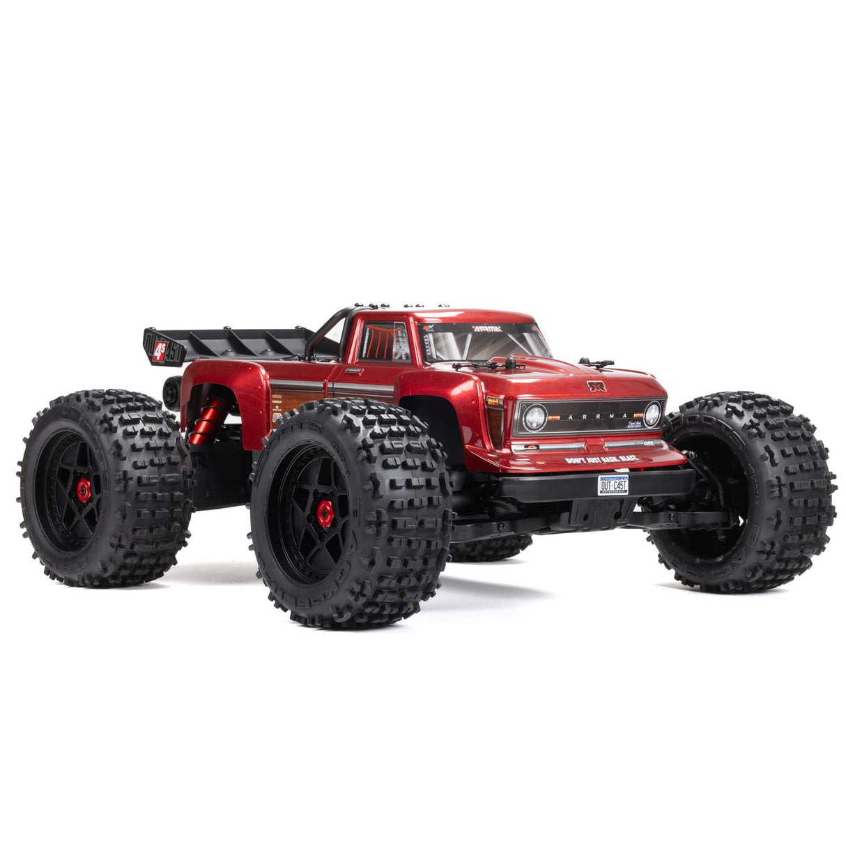OUTCAST 4X4 4S BL 1/10TH 4WD STUNT TRK (RED)