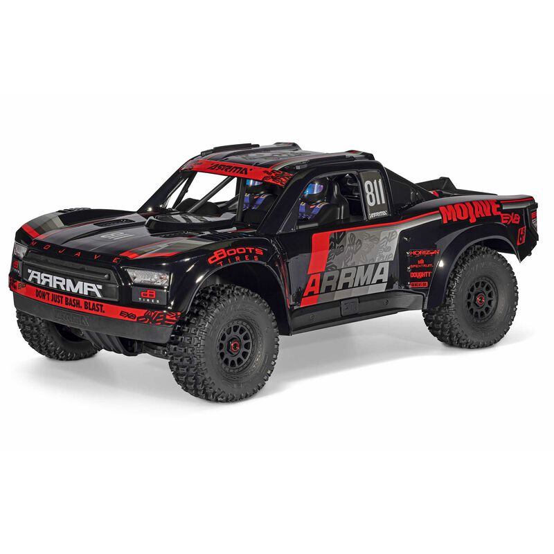 ARRMA 1/7 MOJAVE 6S EXB 4X4 RTR Brushless Desert Truck Black