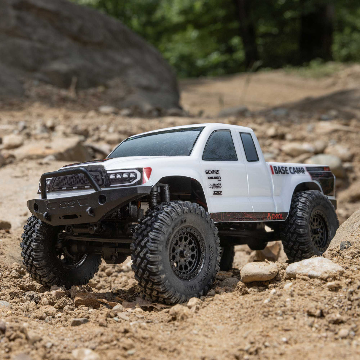 1/24 SCX24 Base Camp 4X4 RTR Brushed Rock Crawler (Battery & Charger Included)