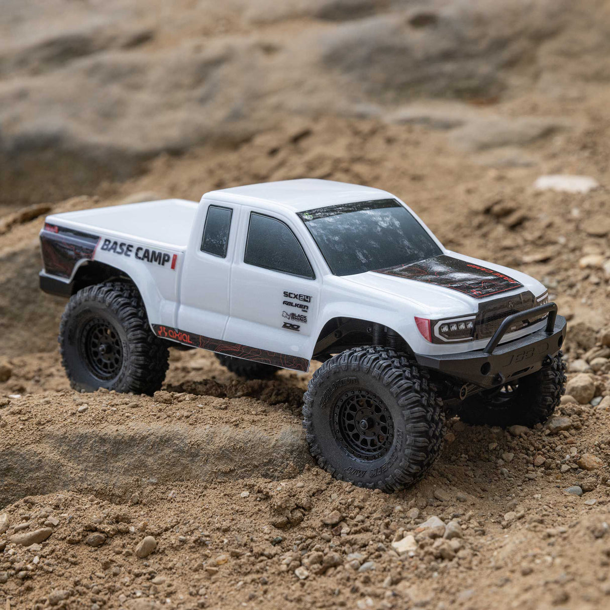 1/24 SCX24 Base Camp 4X4 RTR Brushed Rock Crawler (Battery & Charger Included)