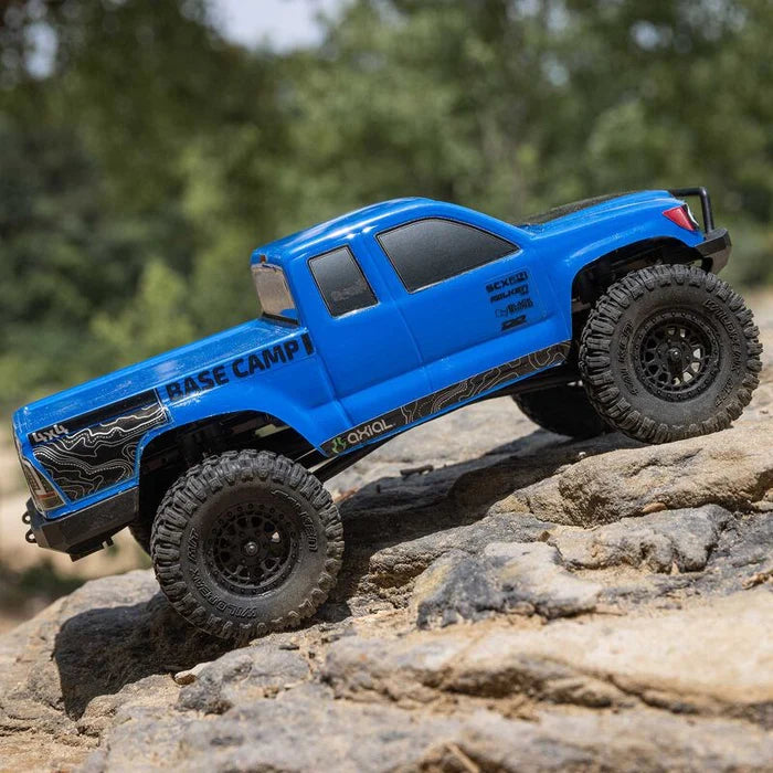 1/24 SCX24 Base Camp 4X4 RTR Brushed Rock Crawler (Battery & Charger Included)