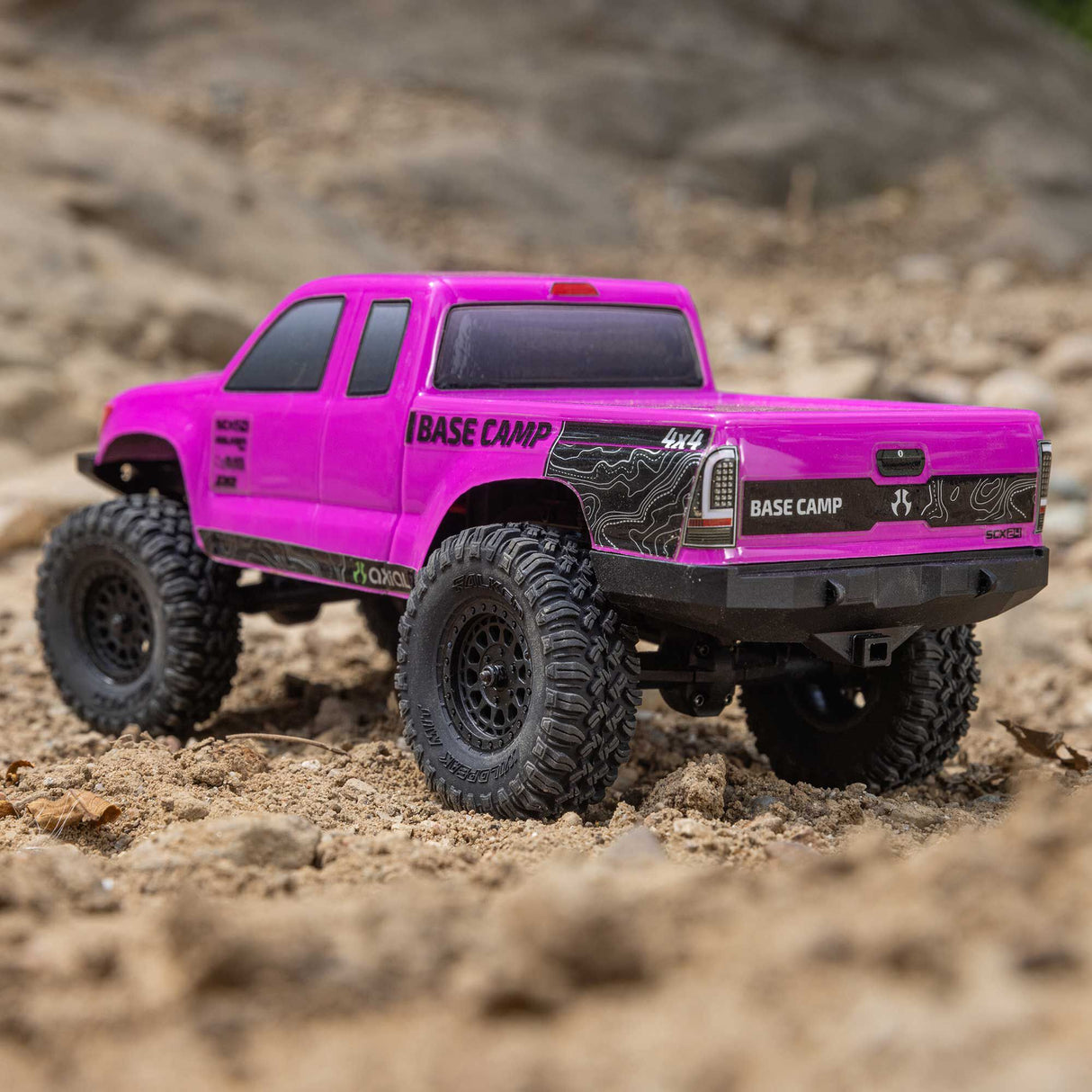 1/24 SCX24 Base Camp 4X4 RTR Brushed Rock Crawler (Battery & Charger Included)