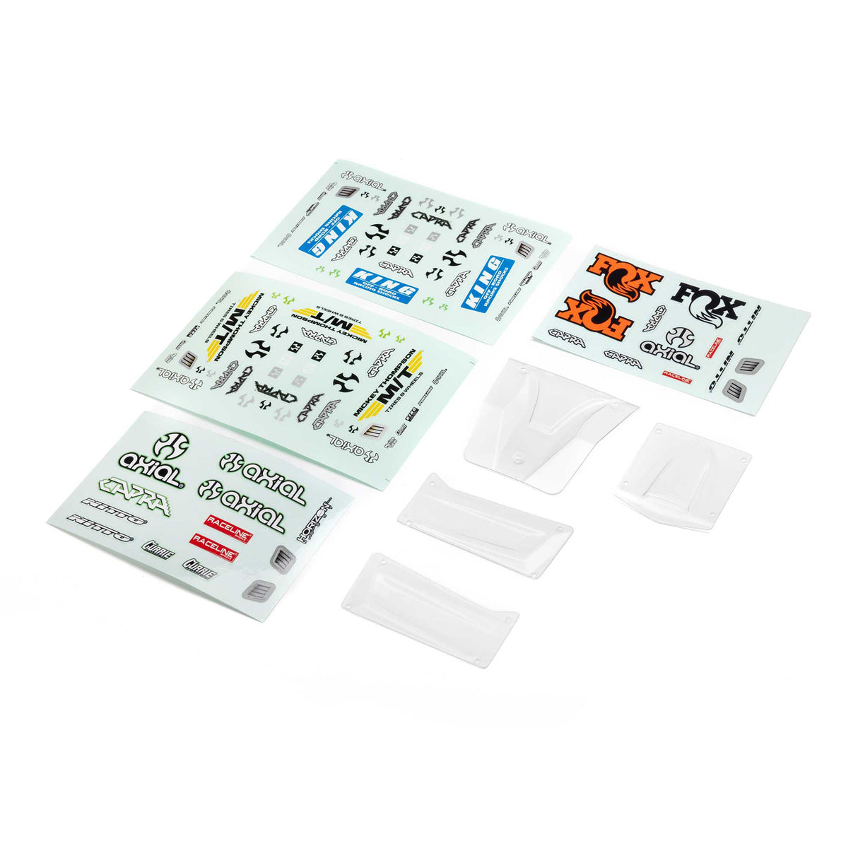 Body Panel Set (Clear): Capra, UTB18