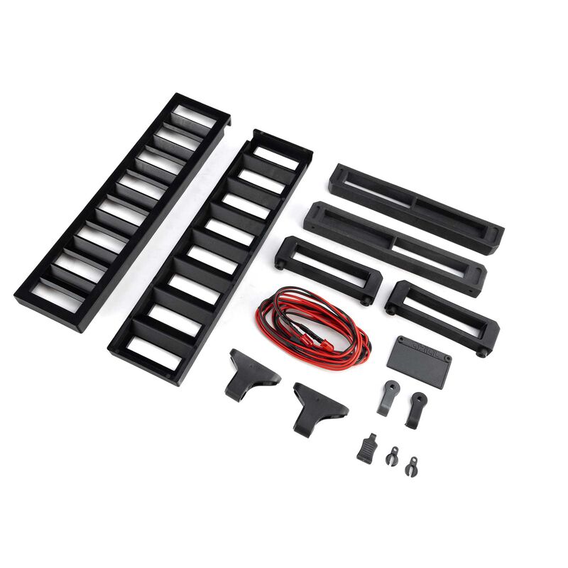 Axial Ramp & Accessory Set: SCX10 Trailer