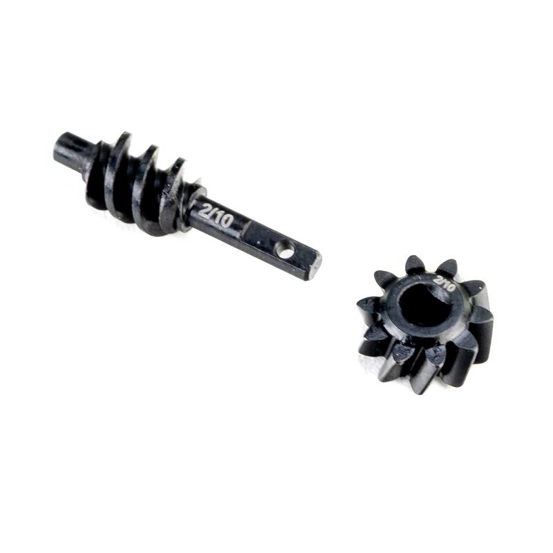 Axial Steel Ring/Pinion Worm Gear 2/10T Axle: SCX30