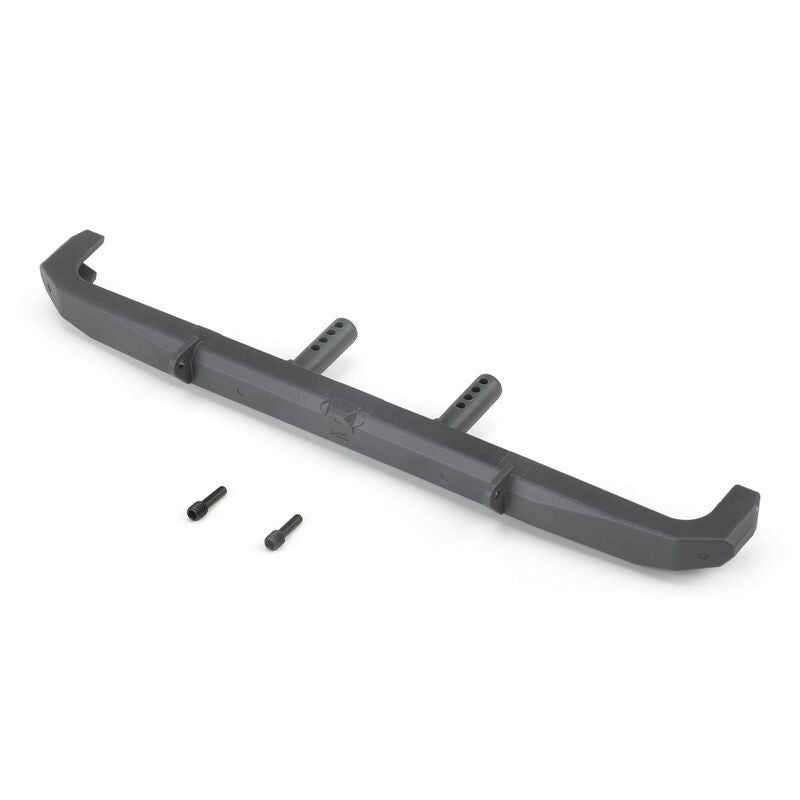 Axial Rear Bumper Gray Jeep JT: SCX10 III MotoBilt