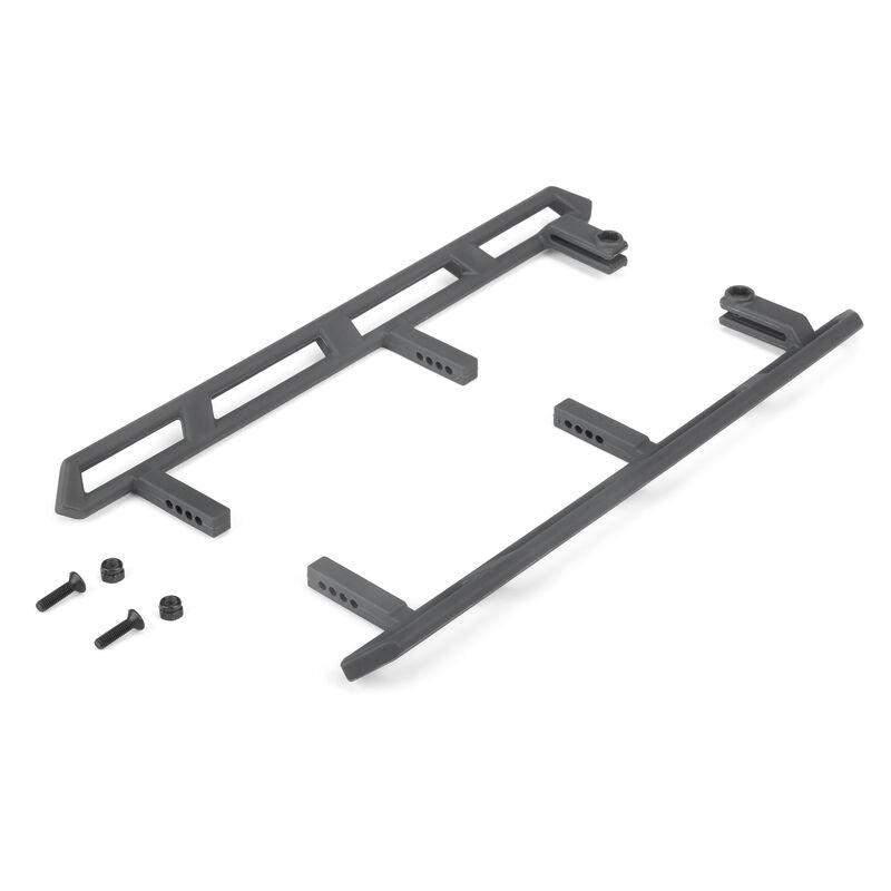Axial Rock Sliders Gray Jeep JT: SCX10 III MotoBilt