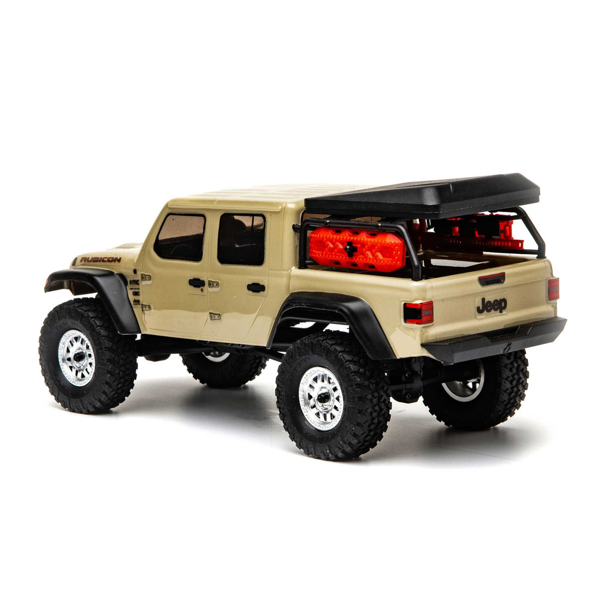 1/24 SCX24 Jeep JT Gladiator 4X4 RTR Brushed Rock Crawler (Battery & Charger Included), Beige