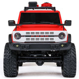 1/24 SCX24 Ford Bronco Heritage Edition 4X4 RTR Brushed Rock Crawler (Battery & Charger Included), Red