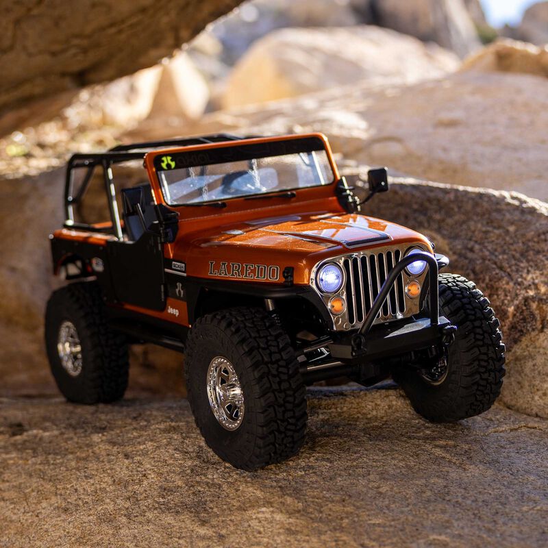 Axial 1/10 SCX10 III Jeep CJ-7 4X4 RTR Brushed Rock Crawler Copper