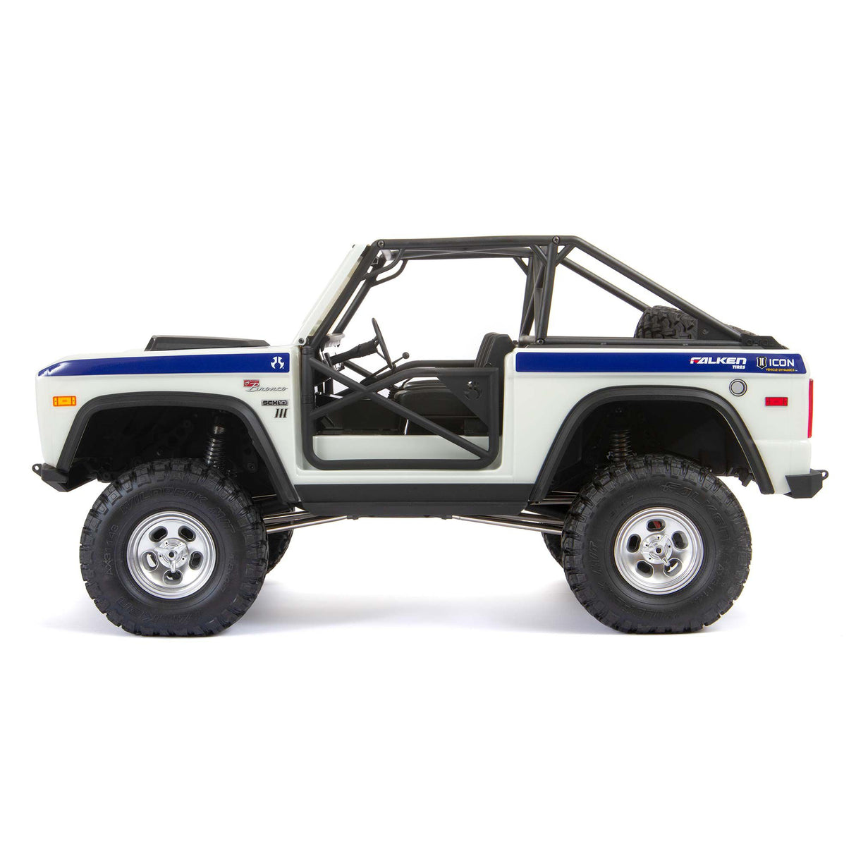 SCX10 III Early Ford Bronco 1/10th 4wd RTR (White)