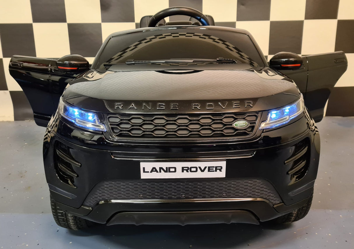 Children's car Range Rover Evoque 4x4 paint black